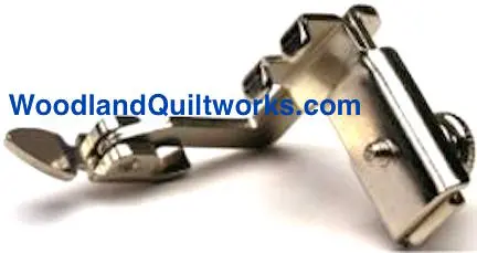 Adjustable Hinged Zipper Foot For High-Shank Machines 1