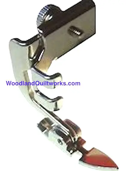 Adjustable Hinged Zipper Foot For Low-Shank Sewing Machines 1