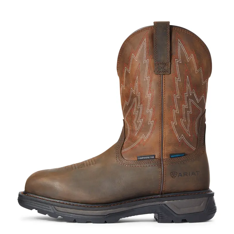 Ariat Men'S Big Rig 11-Inch Waterproof Composite-Toe Western Boot 1