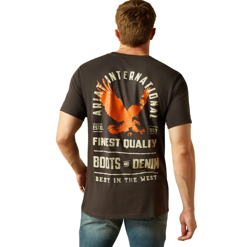 Ariat Men'S Eagle Large Graphic Classic Fit T-Shirt 1