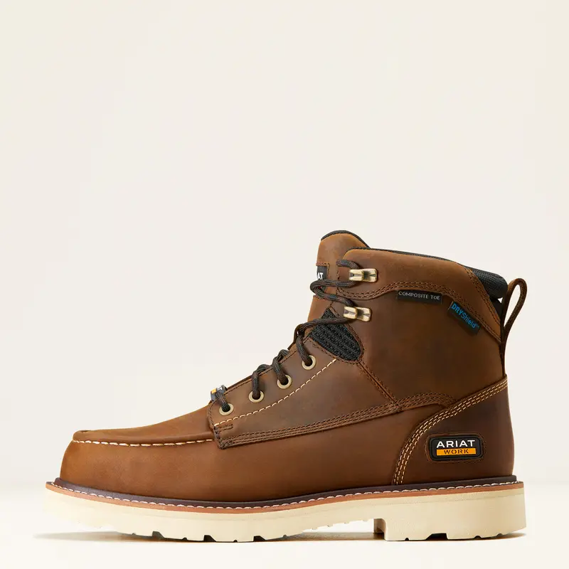 Ariat Rebar Lift 6-Inch Work Boot – Waterproof Composite Toe For Men 1