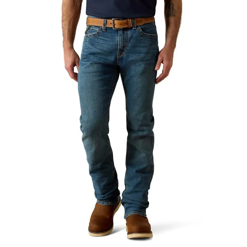 Ariat Rebar M7 Durastretch Straight Leg Jeans For Men – Stackable Design 1