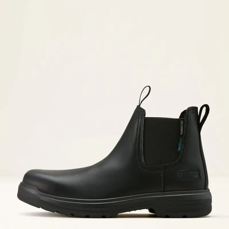 Ariat Turbo 6-Inch Chelsea Boot – Waterproof Carbon Toe Work Boot 1