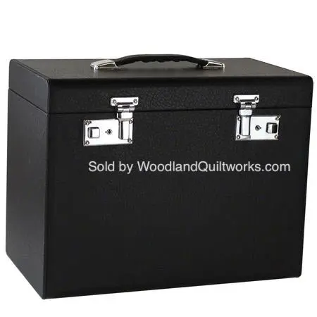 Authentic-Style Wooden Transport Case For Singer Featherweight 221/222 1