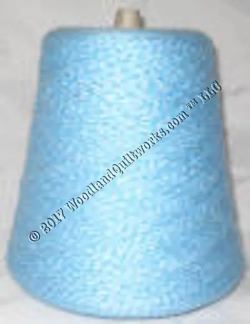 Bebe Tamm Serene Blue-And-White Variegated Yarn – Lightweight Crochet Fiber 1