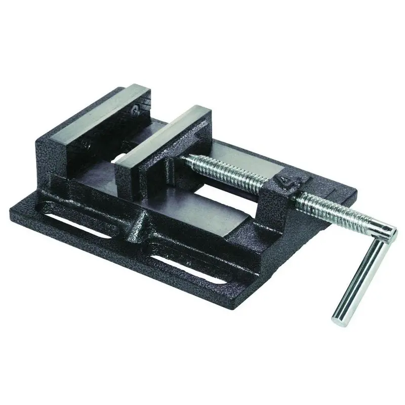 Bessey Bv-Dp40 4" Drill Press Vise – Hammer Tone Gray, Stable Workholding 1