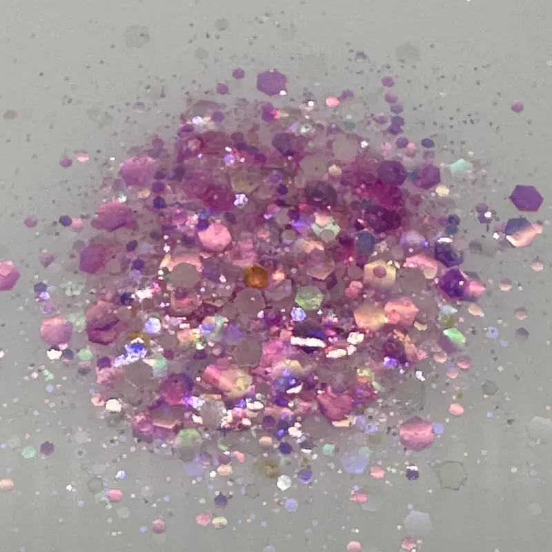 Blushing Comet Glow Nail Polish 1