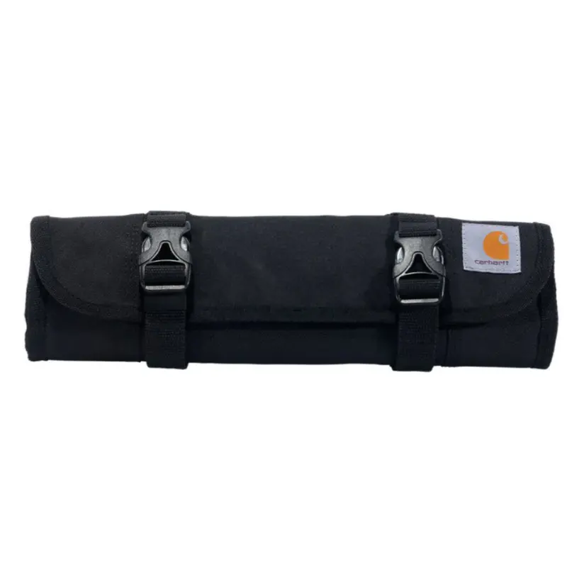 Carhartt 18-Pocket Utility Roll With Buckle Closure – Compact Tool Organizer 1