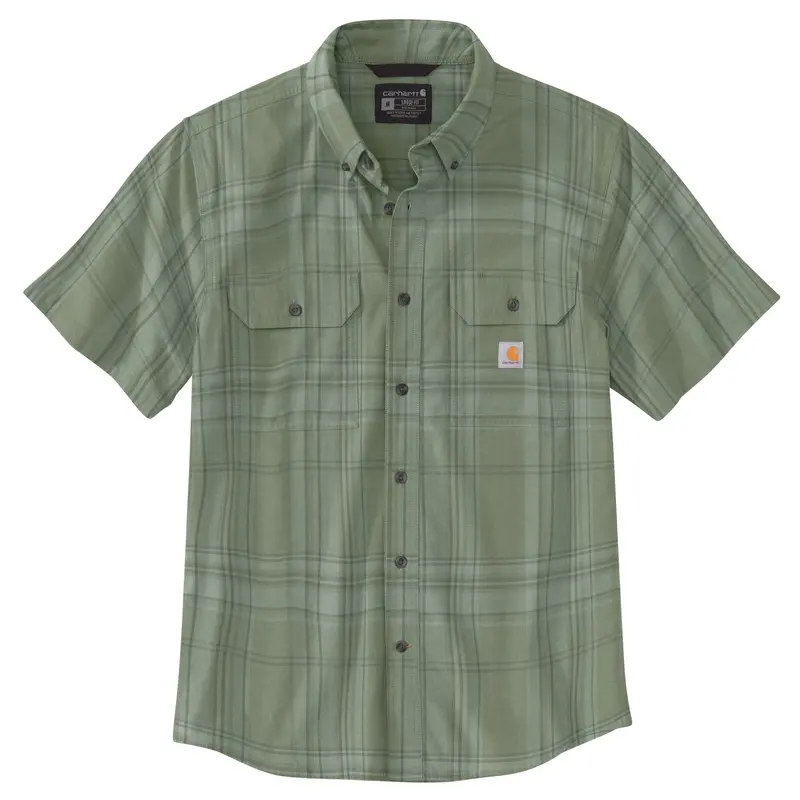 Carhartt Loose Fit Midweight Short Sleeve Button-Down Work Shirt 1