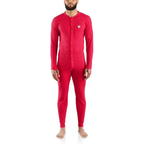 Carhartt Men'S Cotton-Poly Classic Union Suit Base Layer 1