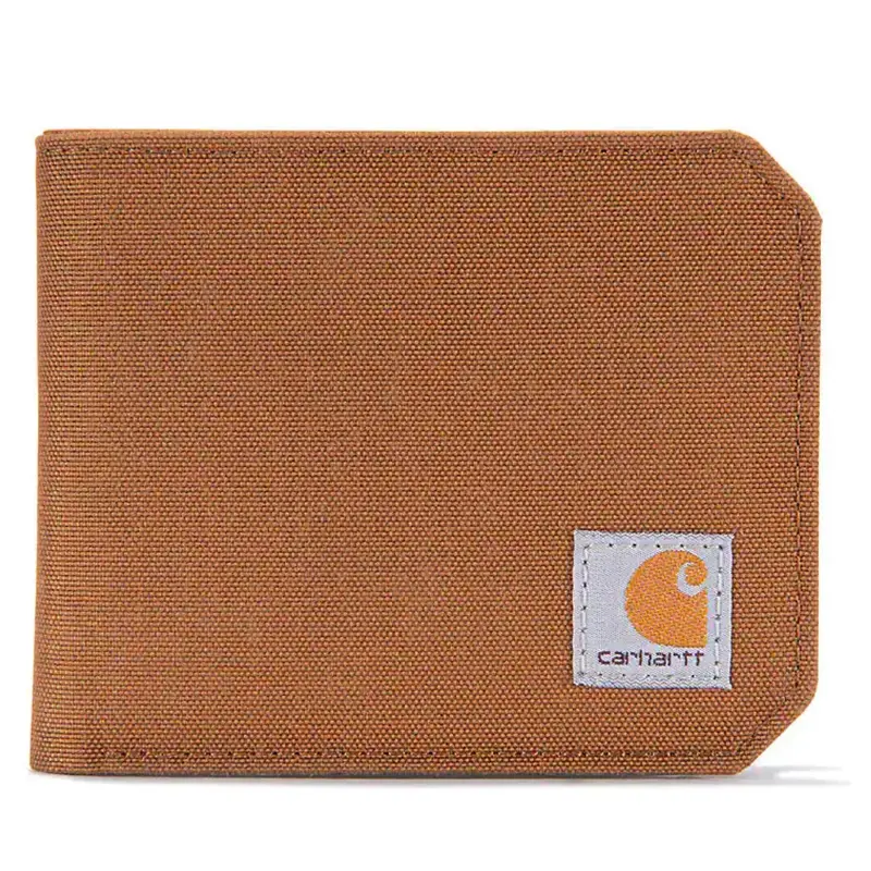 Carhartt Men'S Nylon Duck Bifold Wallet – Durable Compact Design 2