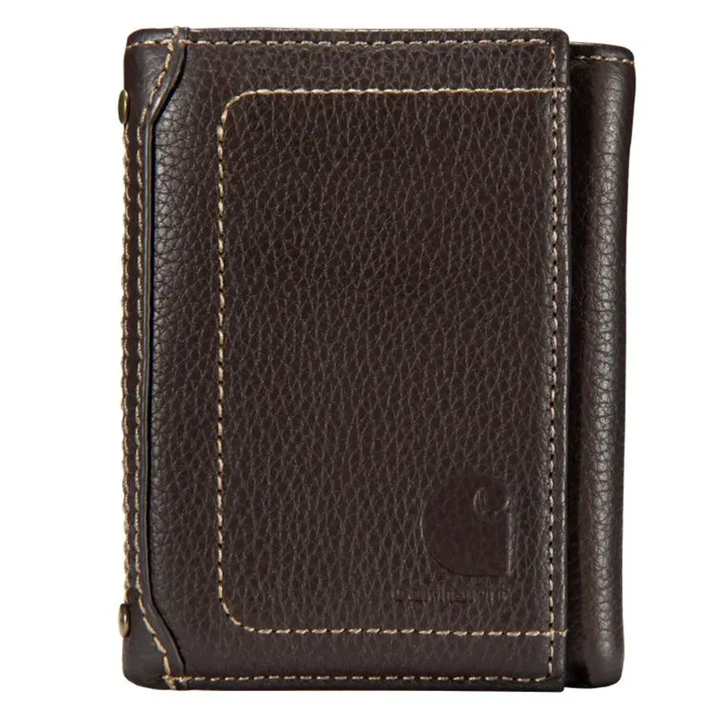 Carhartt Tri-Fold Wallet With Reinforced Stitching For Men