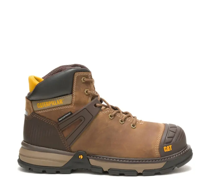 Cat Excavator Superlite Waterproof Soft Toe Work Boot For Men 1