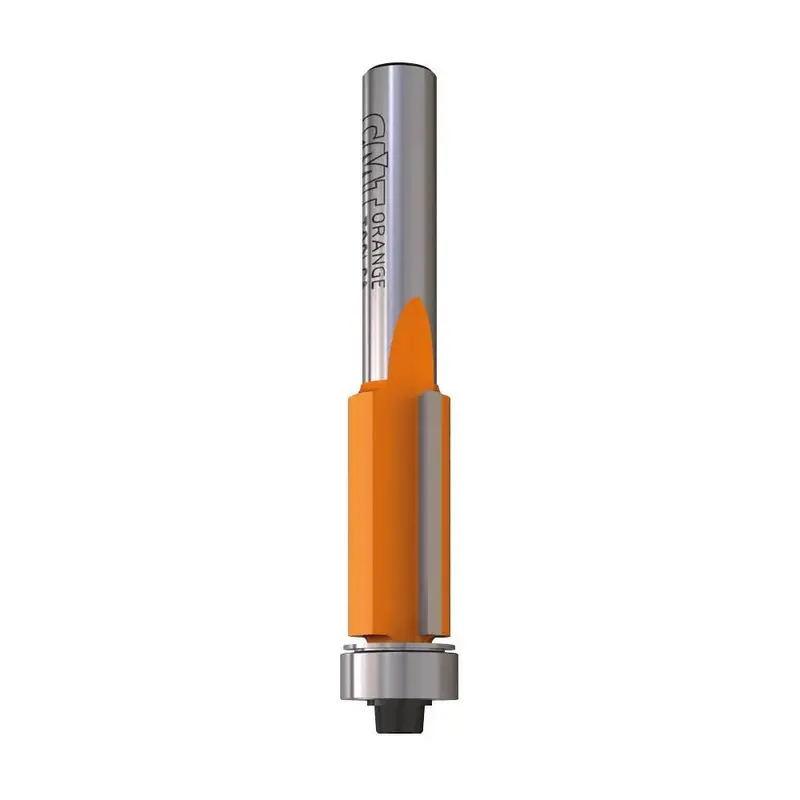 Cmt Flush-Trim Router Bit – 3/8" Diameter, Ideal For Template-Based Trimming 1