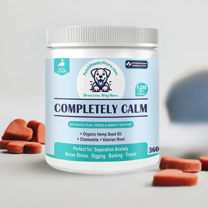 Completely Calm 7-In-1 Supplement (No Cbd) For Fear, Anxiety & Stress In Dogs 1