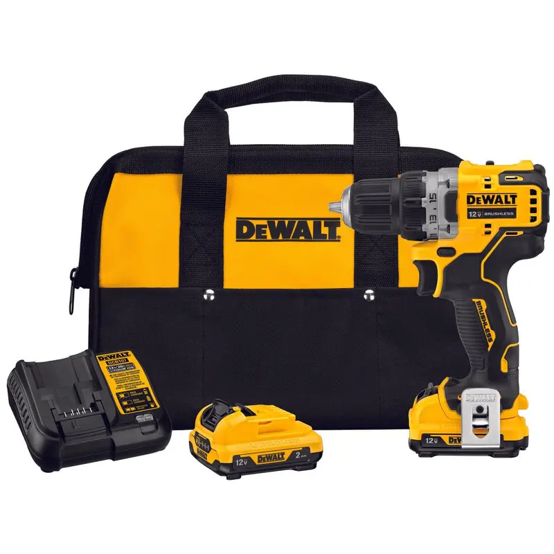 Dewalt Dcd701F2: 12V Max* Xtreme™ Brushless 3/8-Inch Cordless Drill/Driver Kit 1