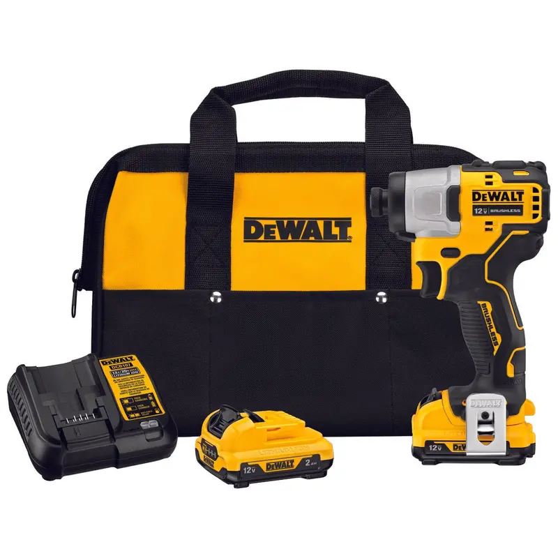 Dewalt Dcf801F2 12V Max Brushless 1/4" Cordless Impact Driver Kit - Xtreme Series 1