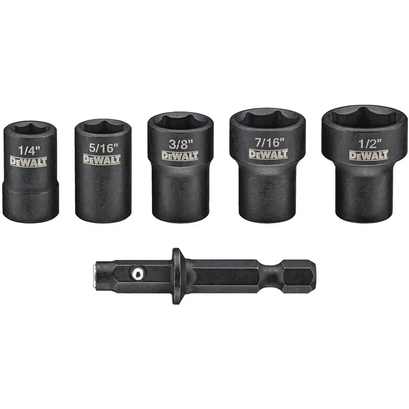 Dewalt Dwadnd-5 Detachable Nut Driver Set – 5-Piece, Modular Construction 1