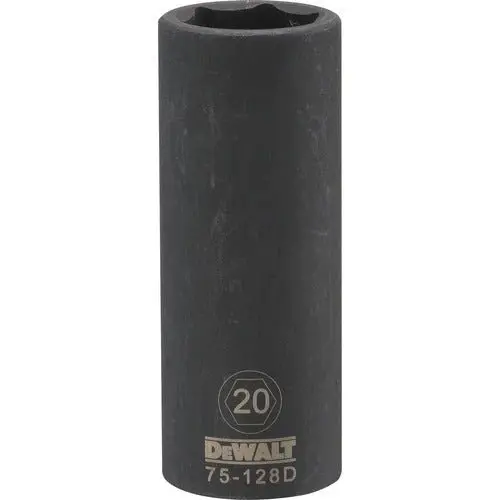 Dewalt Dwmt75128Osp 6-Point 1/2-Inch Drive Deep Impact Socket – 20 Mm Metric 1