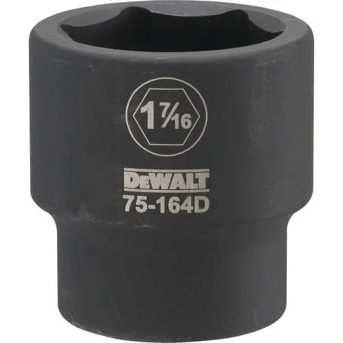 Dewalt Dwmt75164Osp 3/4" Drive 1-7/16" Sae Impact Socket – Standard Depth 1