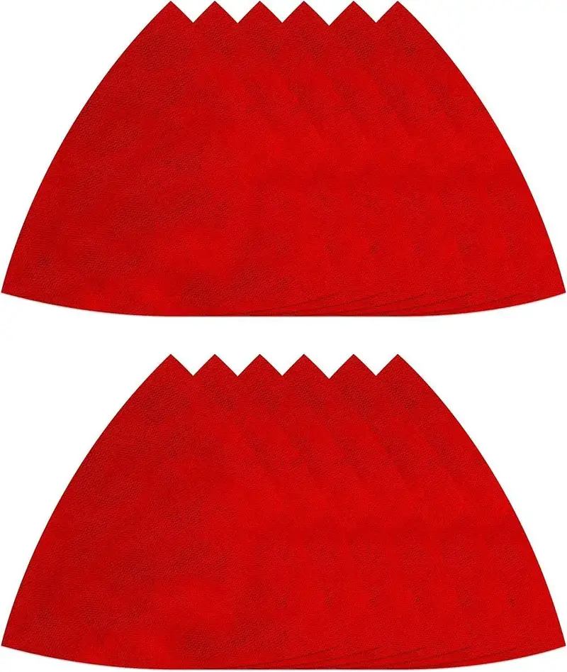 Diablo Dct334Asth12G – 12-Piece Set Of 19 Mm Triangular Abrasive Sheets For Oscillating Tools 1
