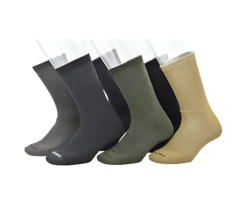 Dickies Dk11A6P4075 Men’S Real Heel Crew Socks – 6-Pack Comfort Fit 1
