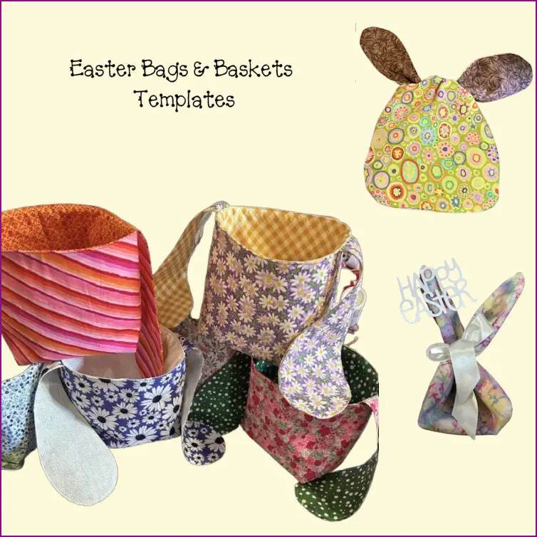 Diy Easter Gift Bag And Basket Patterns 1
