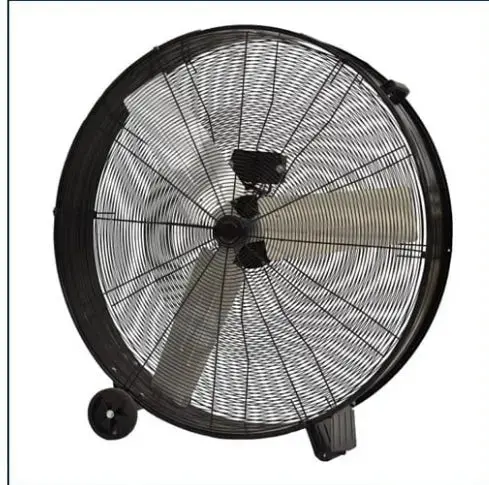 Durabull Durfgd36T 36" Heavy-Duty Commercial Drum Fan 1