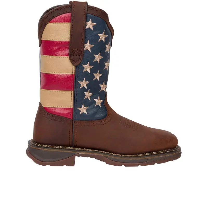 Durango Workin' Rebel Patriotic Steel Toe Work Boot 1