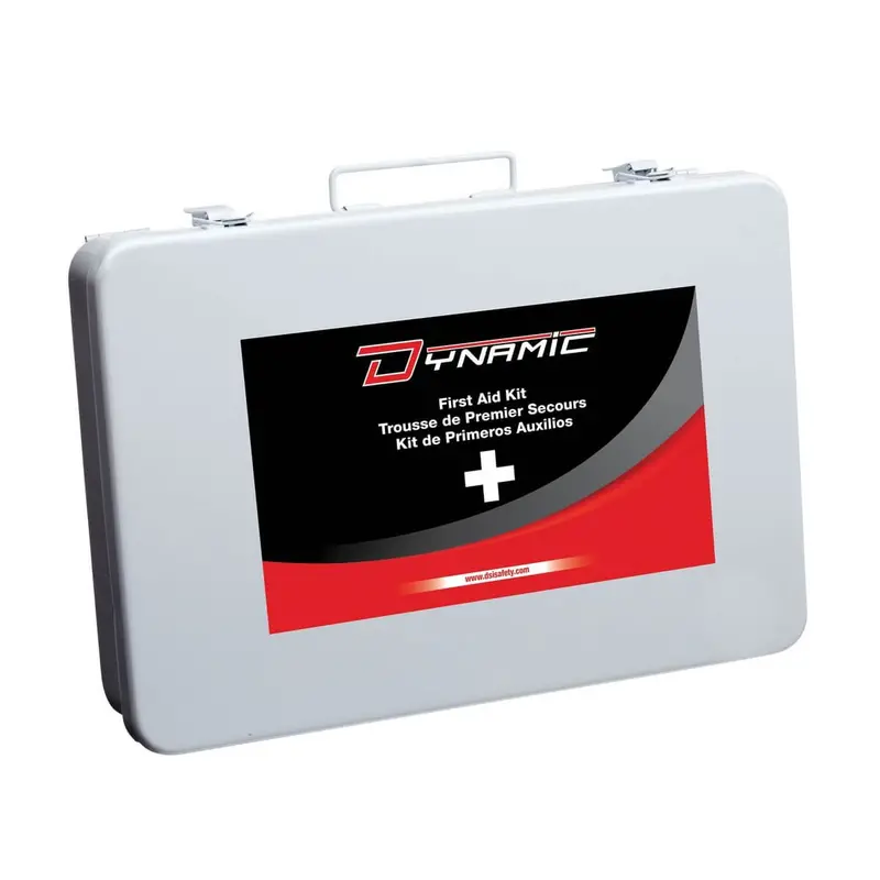 Dynamic Safety Fakont1Um: Heavy-Duty Metal-Cased First Aid Kit (6–15 Users) 1