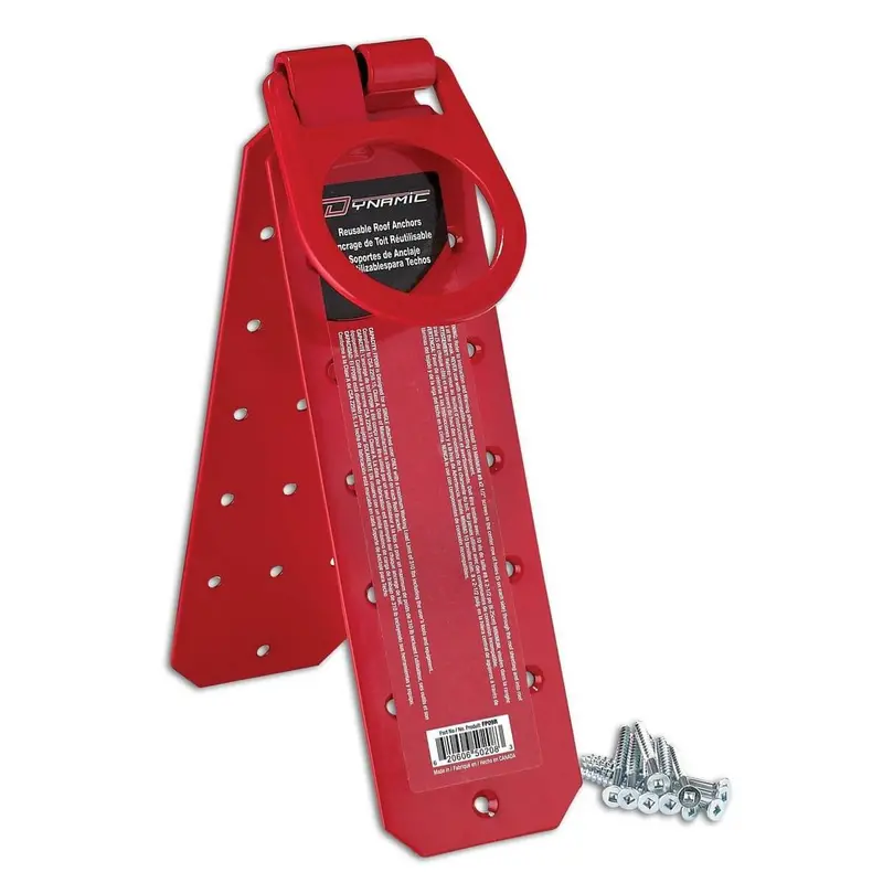 Dynamic Safety Fp09R Reusable Roof Anchor With Mounting Screws 1