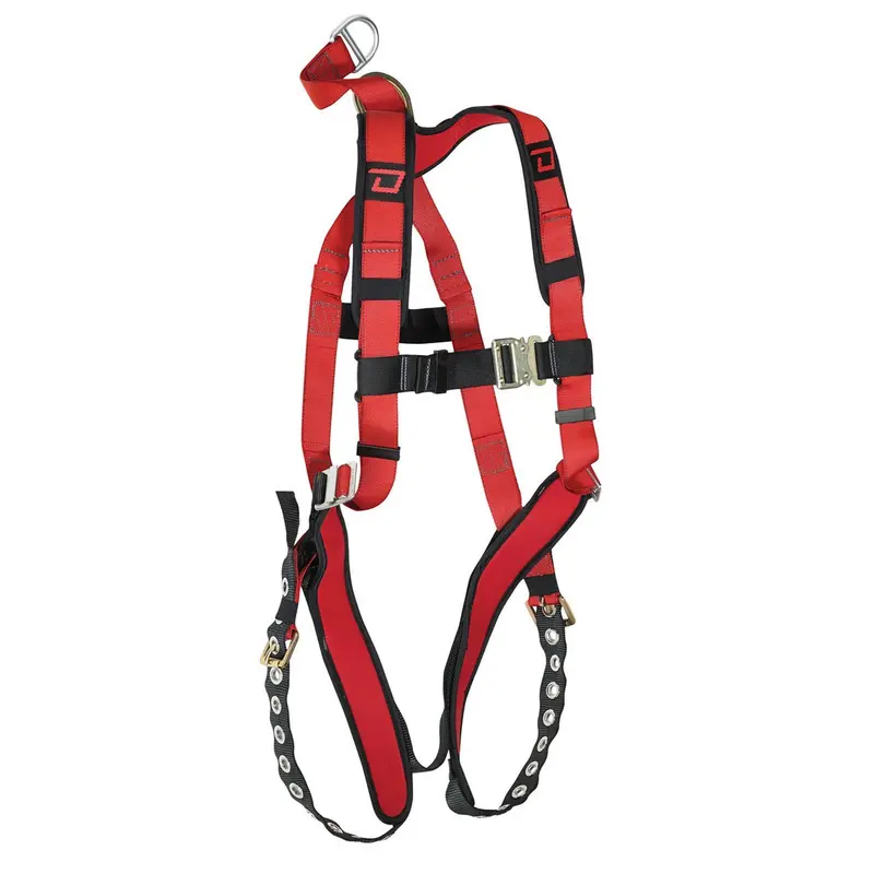 Dynamic Safety Fp1004Dg-Lg Padded 4-D Ring Harness With Tongue Buckle 1