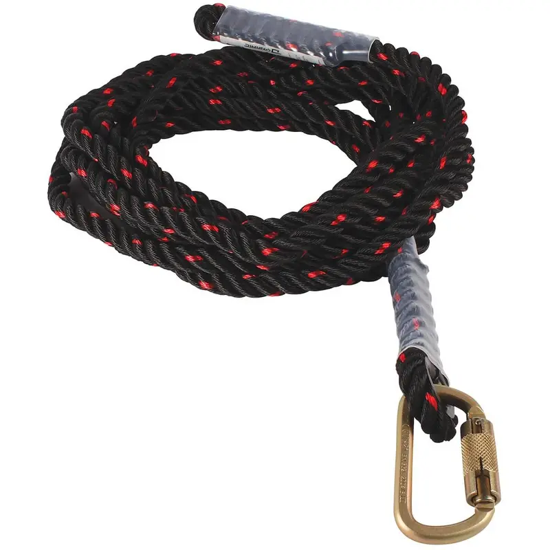 Dynamic Safety Fp16Eps Adjustable Lifeline – Osha-Compliant Vertical Rope 1