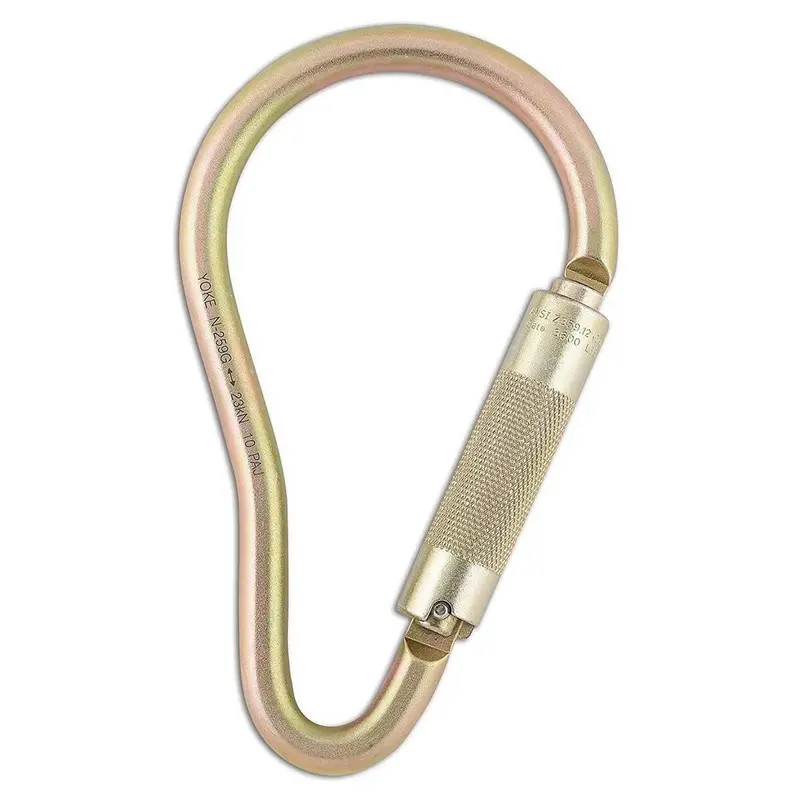 Dynamic Safety Fp714 Standard D-Shaped Carabiner Connector 1