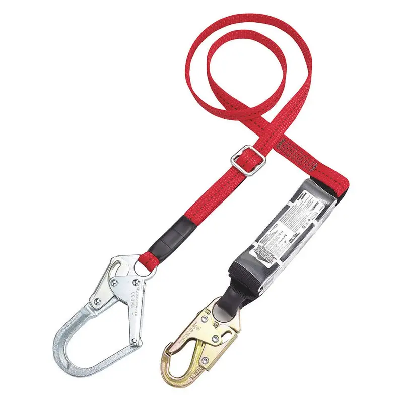 Dynamic Safety Fp734136 6-Foot Dyna-Pak Lanyard With Rebar And Snap Hook 1