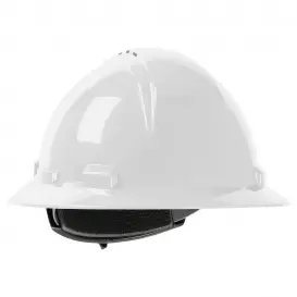 Dynamic Safety Hp641Rv01 Hard Hat – Type I Full-Brim, White, Vented, Ansi Z89.1 Certified 1