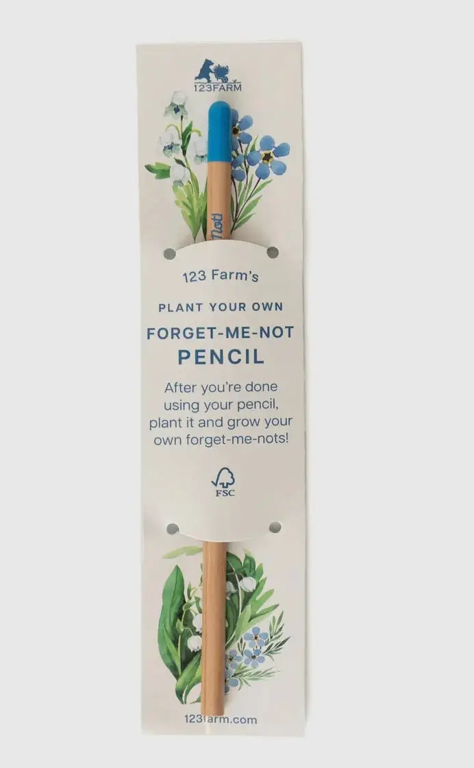 Eco-Friendly Forget-Me-Not Seed Pencil 1