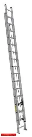 Featherlite 40-Foot Extra-Heavy-Duty Aluminum Extension Ladder (Series 3200D) 1