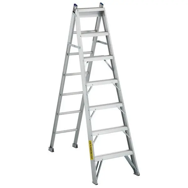 Featherlite 7–12 Ft Aluminum 3-In-1 Multi-Position Ladder (2707) 1