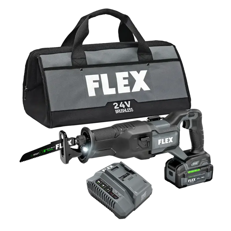 Flex Fx2271-1C Reciprocating Saw Complete Kit With Battery & Charger 1