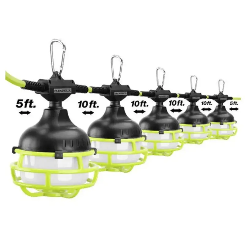 Flexzilla Fzlsled03 50-Foot Led String Light — 18/3 Gauge, 8000 Lumens 1