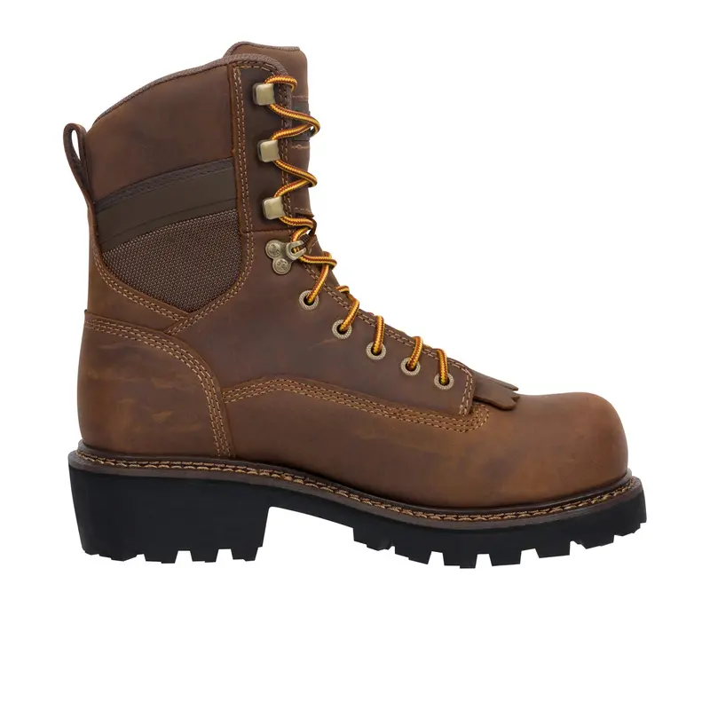 Georgia Boot Core 37 Logger Work Boot – 9" Waterproof Comp Toe With Scalloped Heel 1
