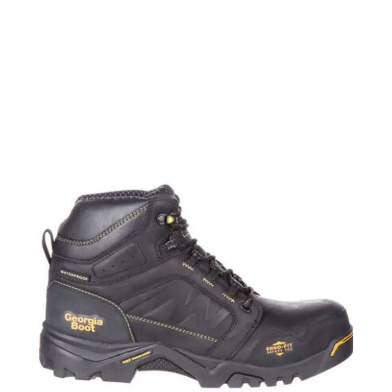 Georgia Boot Men’S Amplitude Hiker Work Boot – 6" Waterproof Eh Composite Toe 1