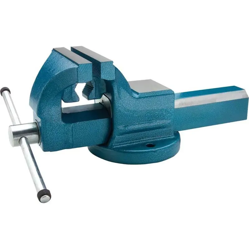 Gray Forged Steel Bench Vise – 7-3/4" Jaw Width 1