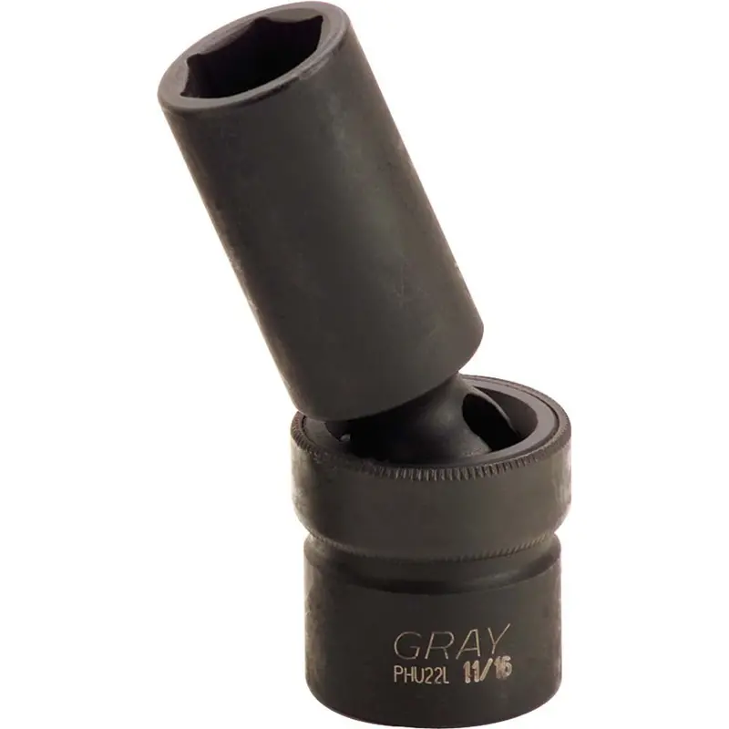 Gray Gt-Phu24L Deep-Well U-Joint Socket – 3/4" X 1/2" Drive, 6-Point 1