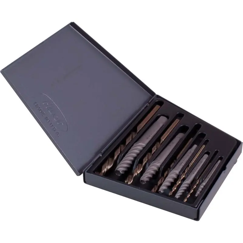 Gray Gt-Se1410 10-Piece Screw Extractor And Drill Bit Kit 1
