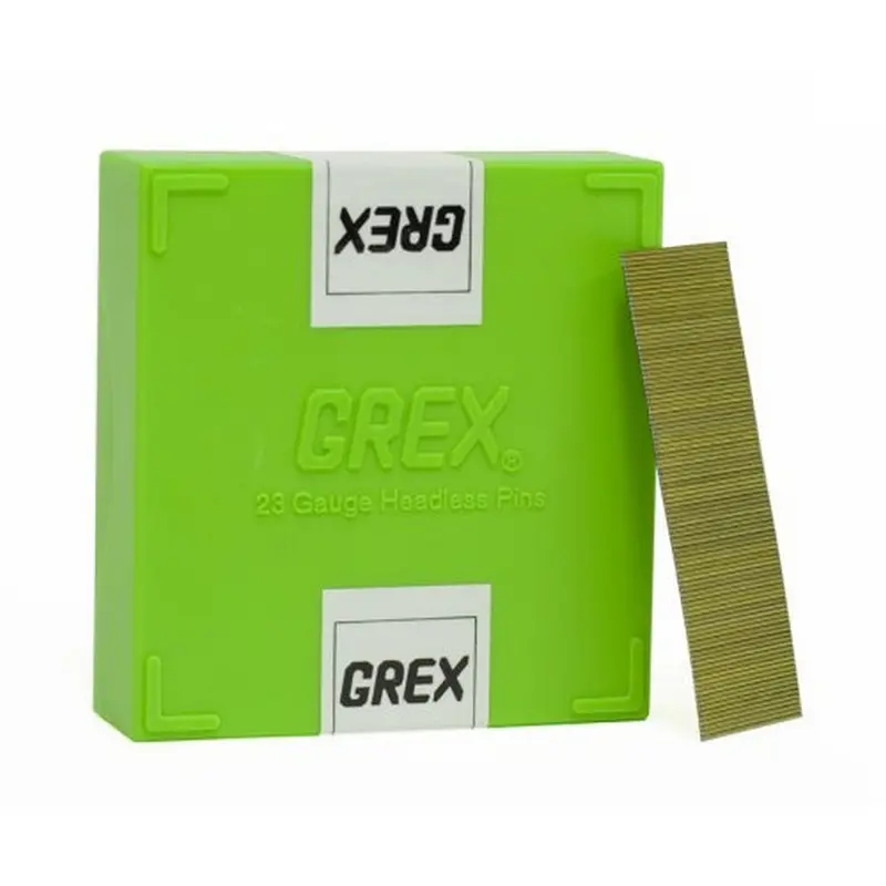 Grex P6/25L Headless 23-Gauge Pins – 1-Inch Length, 10,000-Pack 1