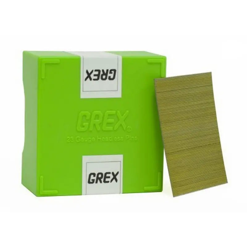 Grex P6/50L Headless 23-Gauge Pins – 2-Inch Length, 10,000-Pack 1