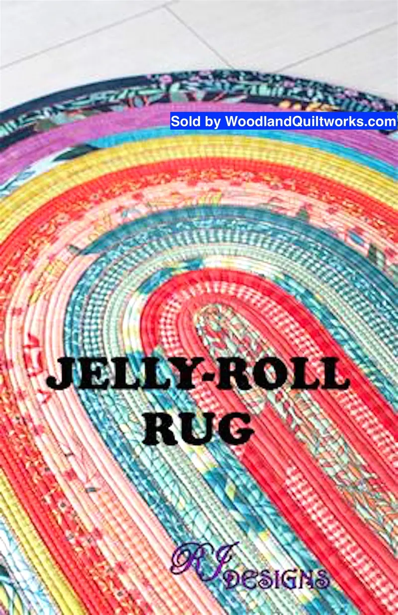 Jelly Roll Rug Sewing Template By Roma Lambson 1