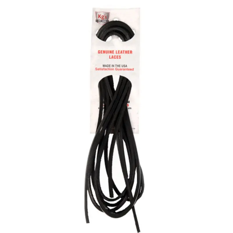 Kg'S Boot Guard Genuine Leather Boot Laces 1